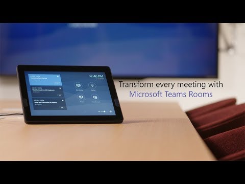 Transform every meeting with Microsoft Teams Rooms